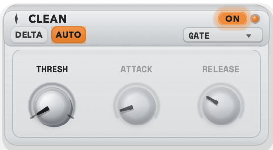 PublishMode Clean section with gate controls and delta monitoring